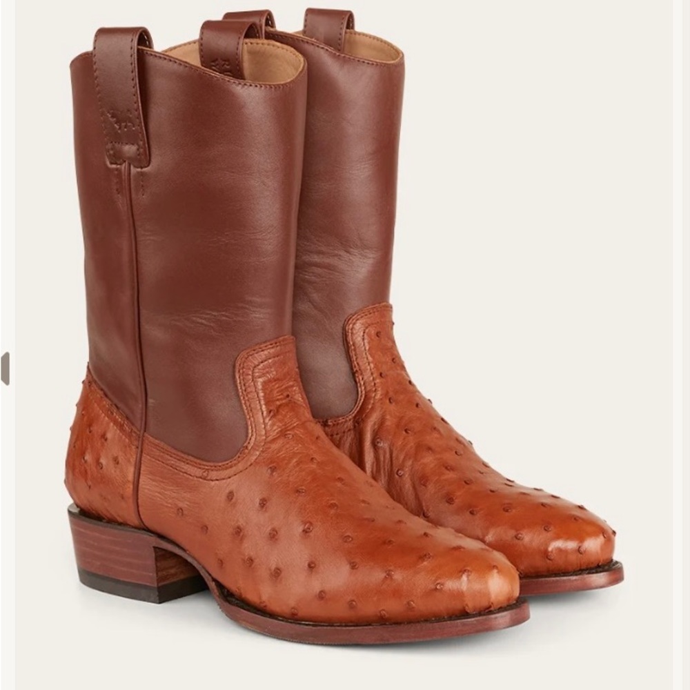 Brand New Premium Ostrich Boots